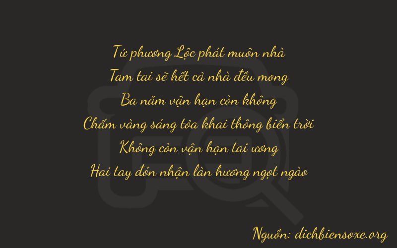 Thơ dịch biển số xe 43302