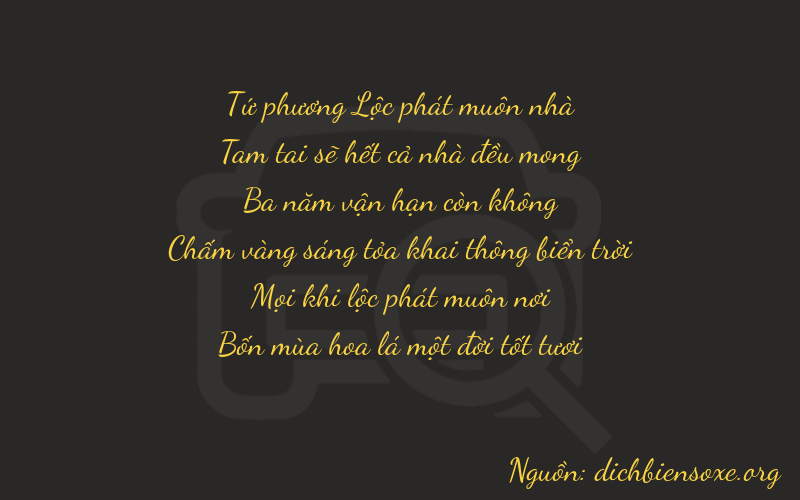 Thơ dịch biển số xe 43311