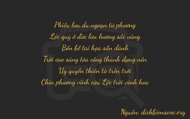 Thơ dịch biển số xe 46499