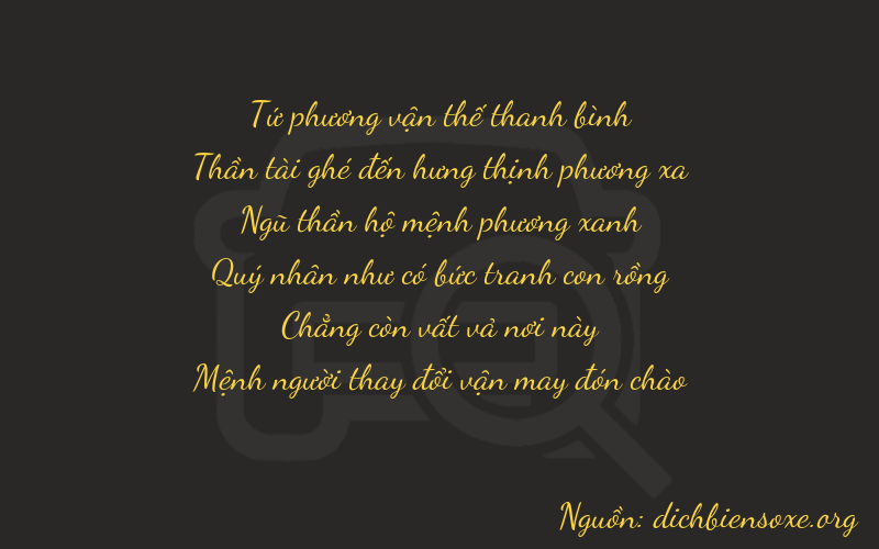 Thơ dịch biển số xe 46503
