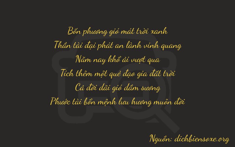 Thơ dịch biển số xe 46516