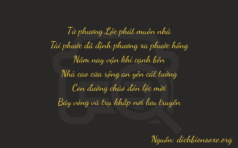 Thơ dịch biển số xe 46527