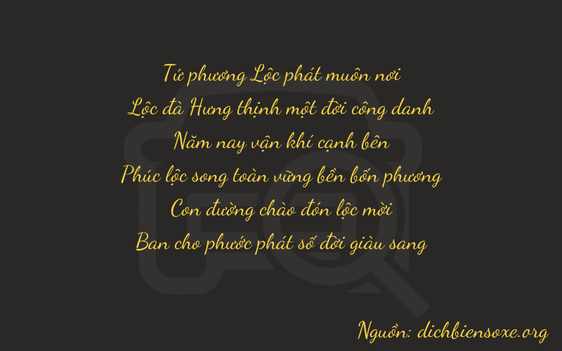 Thơ dịch biển số xe 46528