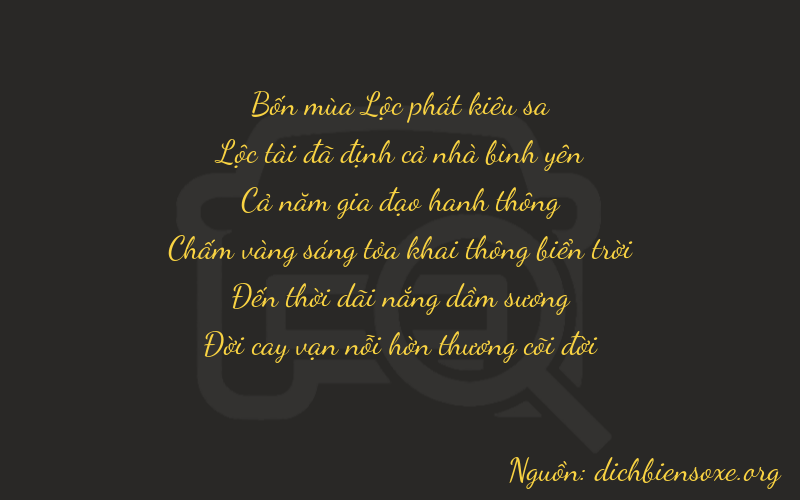 Thơ dịch biển số xe 46587