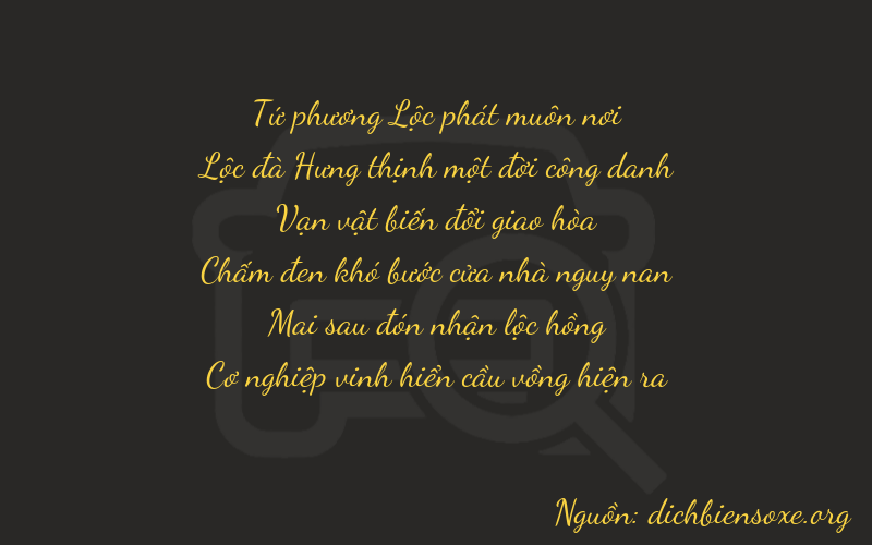 Thơ dịch biển số xe 46627