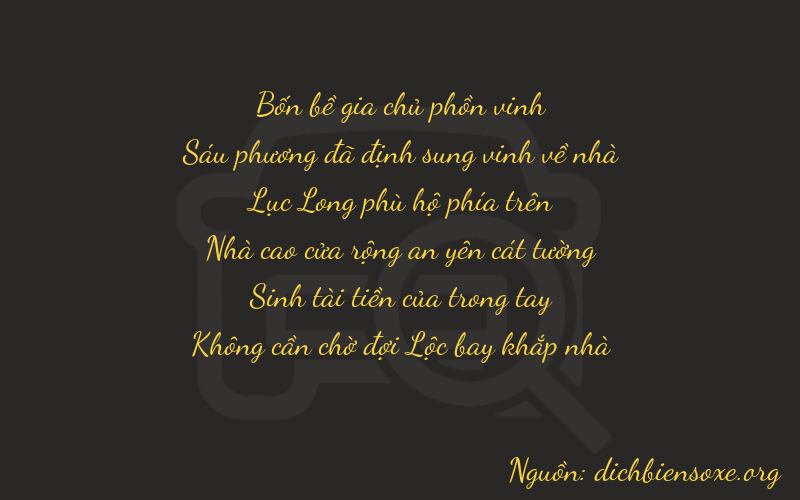 Thơ dịch biển số xe 46630
