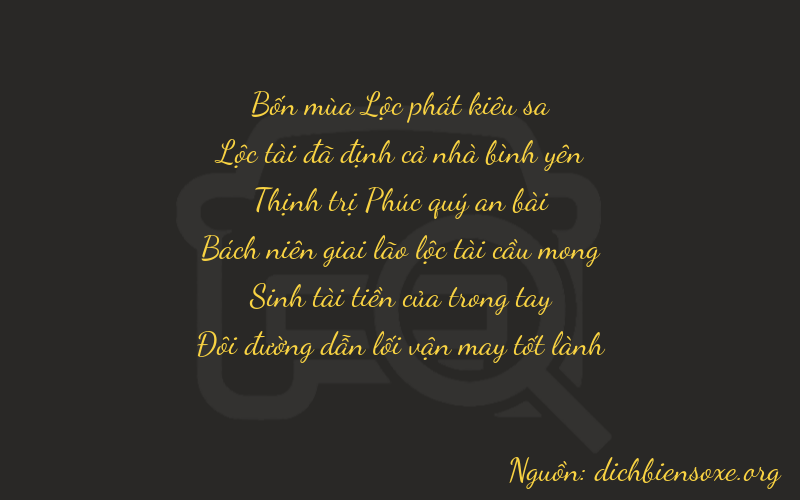 Thơ dịch biển số xe 46632
