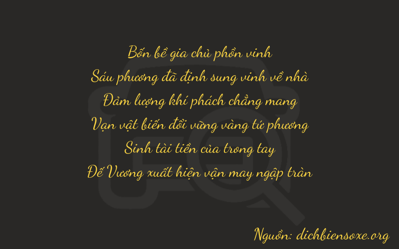 Thơ dịch biển số xe 46639