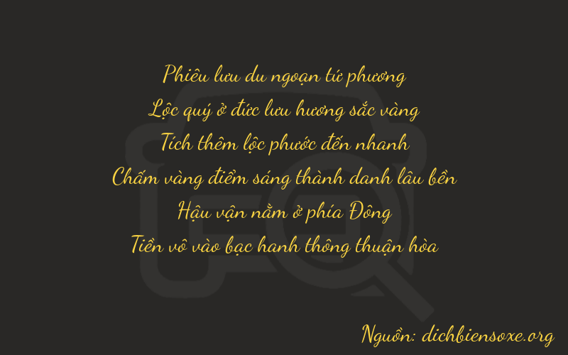 Thơ dịch biển số xe 46670
