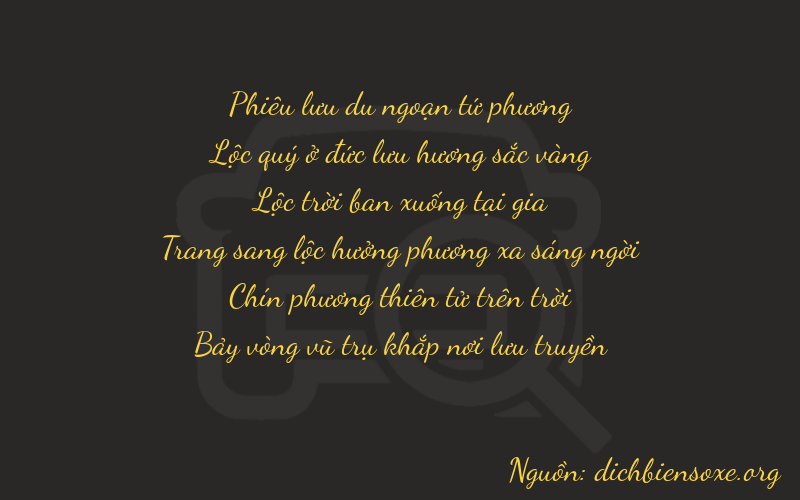 Thơ dịch biển số xe 46697