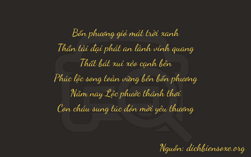 Thơ dịch biển số xe 46750