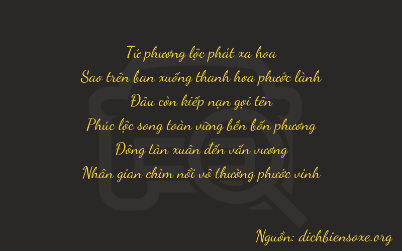 Thơ dịch biển số xe 47044
