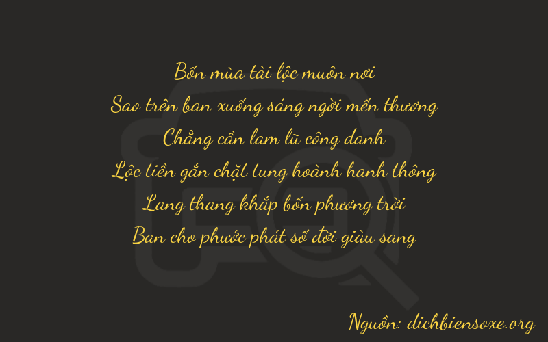 Thơ dịch biển số xe 47048