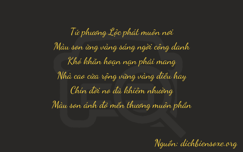 Thơ dịch biển số xe 47097