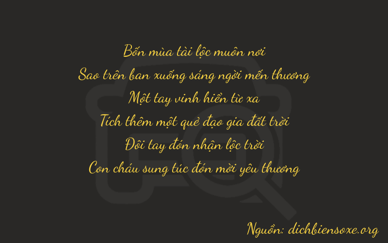 Thơ dịch biển số xe 47120