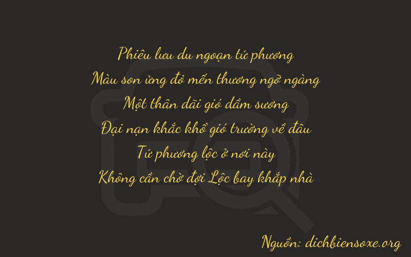 Thơ dịch biển số xe 47140