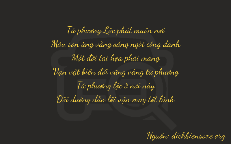Thơ dịch biển số xe 47142