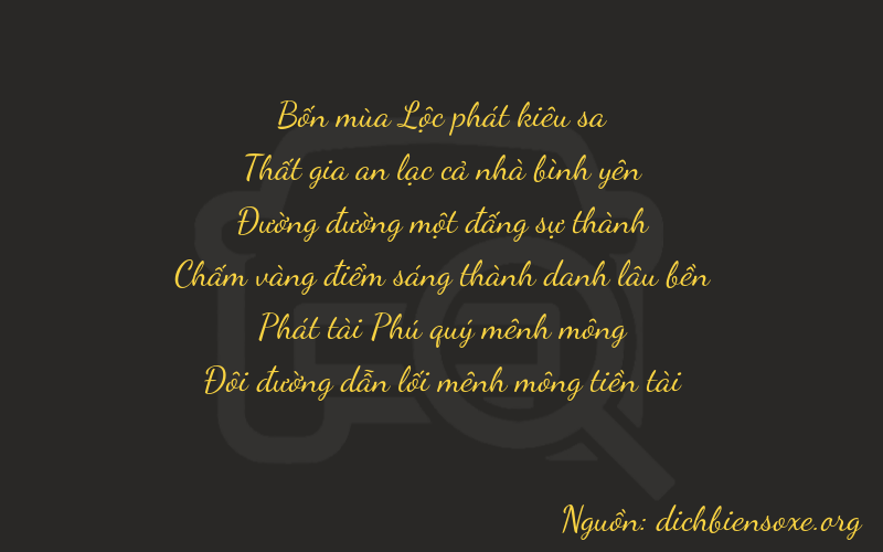 Thơ dịch biển số xe 47182
