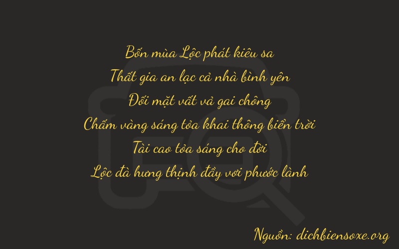 Thơ dịch biển số xe 47236