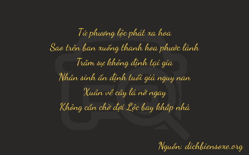 Thơ dịch biển số xe 47260