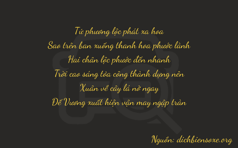 Thơ dịch biển số xe 47269