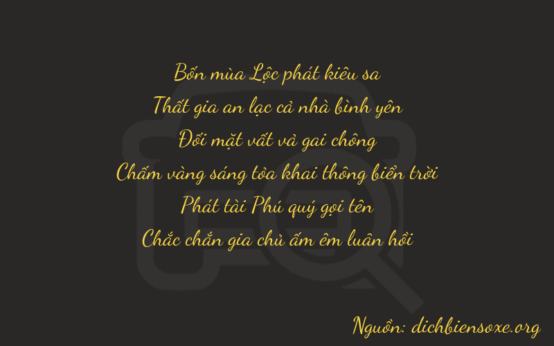 Thơ dịch biển số xe 47281