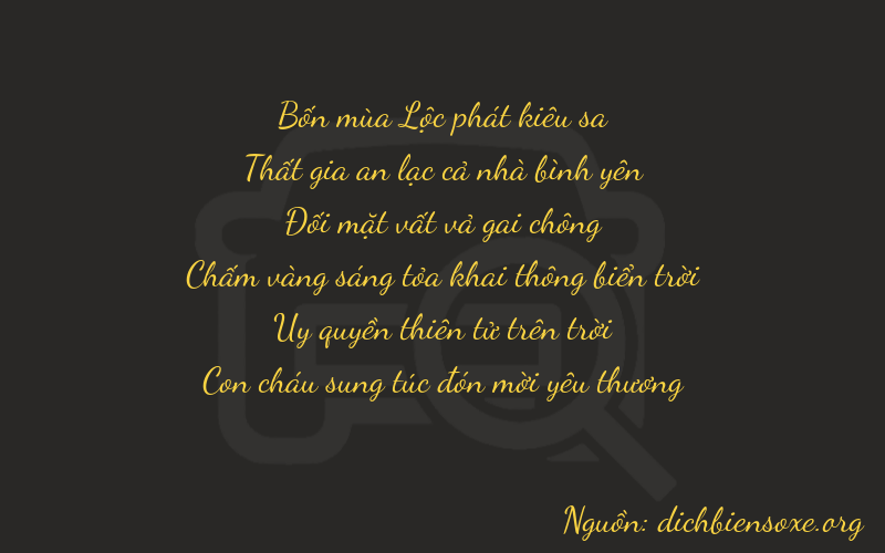 Thơ dịch biển số xe 47290