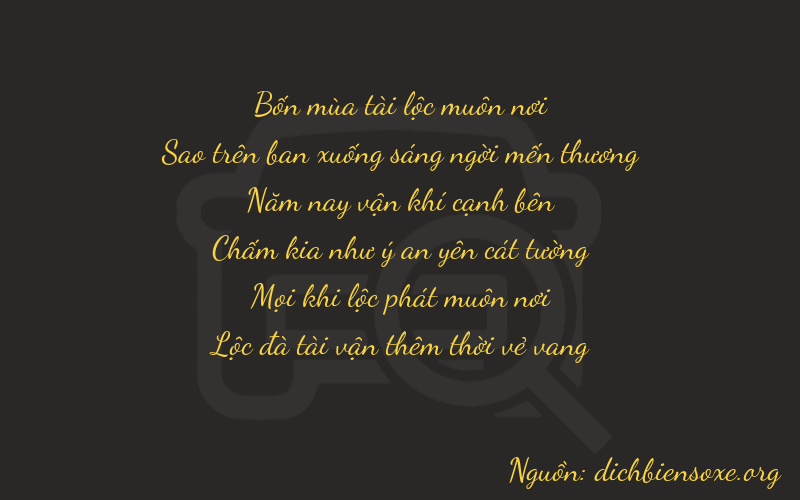 Thơ dịch biển số xe 47516