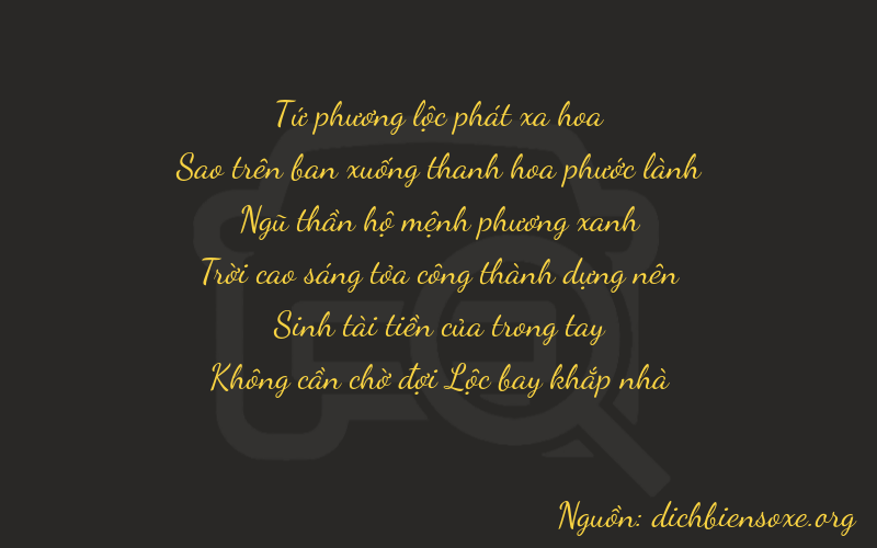 Thơ dịch biển số xe 47530