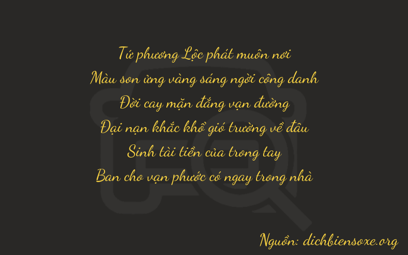 Thơ dịch biển số xe 47538