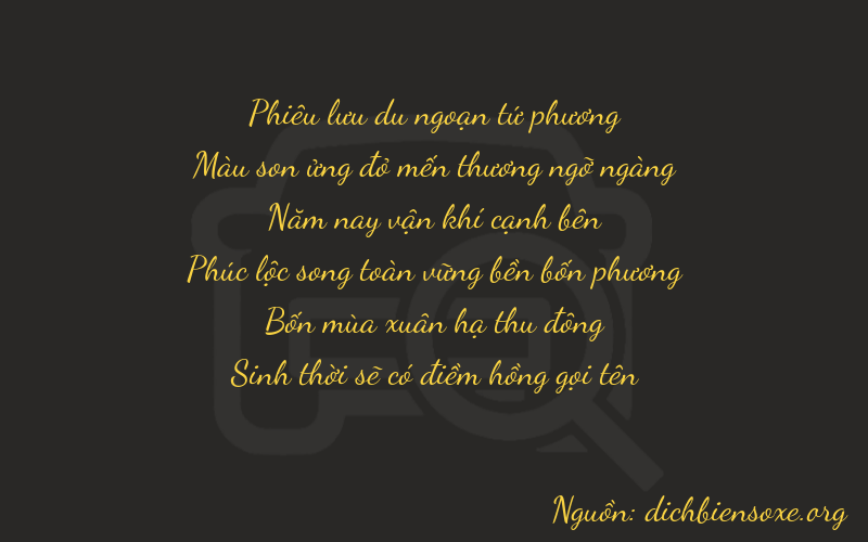 Thơ dịch biển số xe 47545