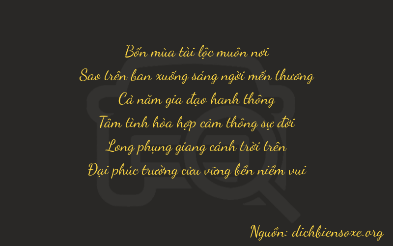 Thơ dịch biển số xe 47579