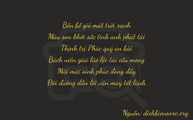 Thơ dịch biển số xe 47622