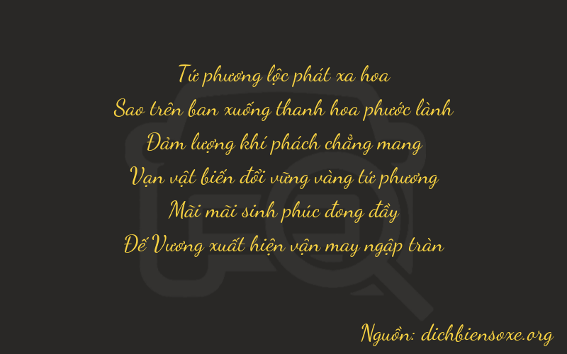 Thơ dịch biển số xe 47629