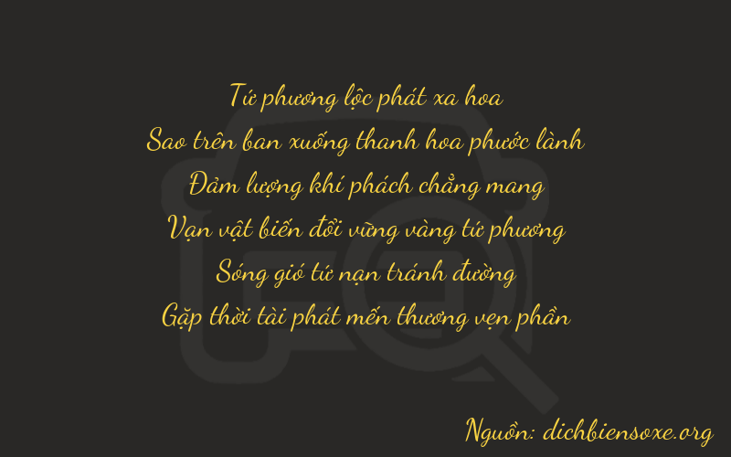 Thơ dịch biển số xe 47638