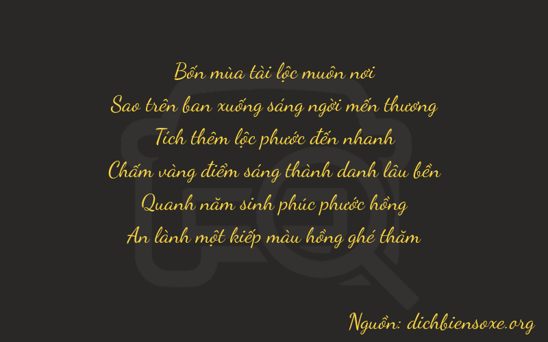 Thơ dịch biển số xe 47651