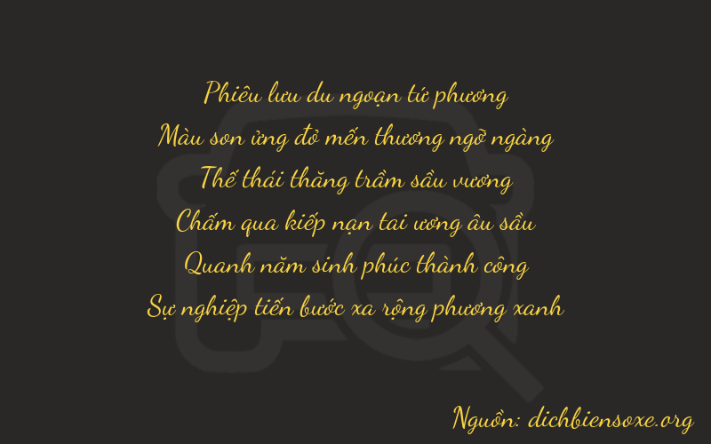 Thơ dịch biển số xe 47752