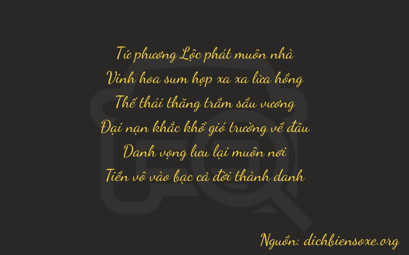 Thơ dịch biển số xe 47780