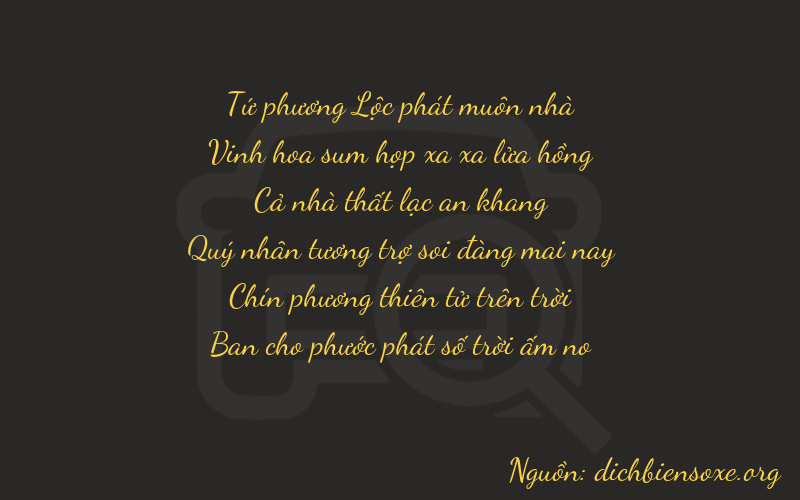 Thơ dịch biển số xe 47798