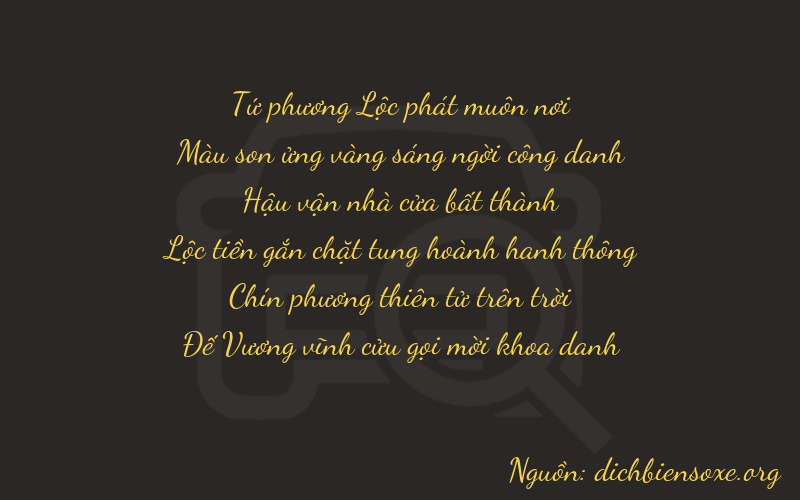 Thơ dịch biển số xe 47799
