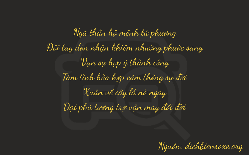 Thơ dịch biển số xe 52866