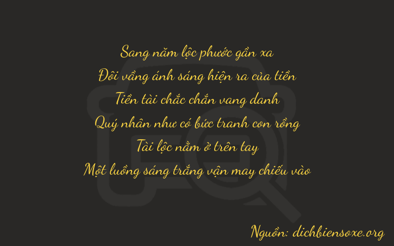 Thơ dịch biển số xe 52881