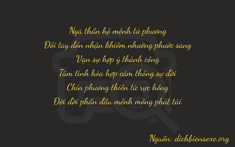Thơ dịch biển số xe 52893