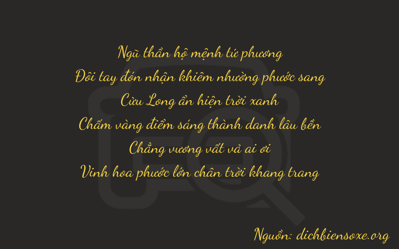 Thơ dịch biển số xe 52902
