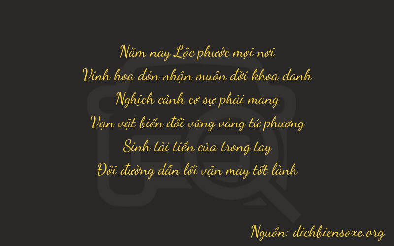 Thơ dịch biển số xe 52932