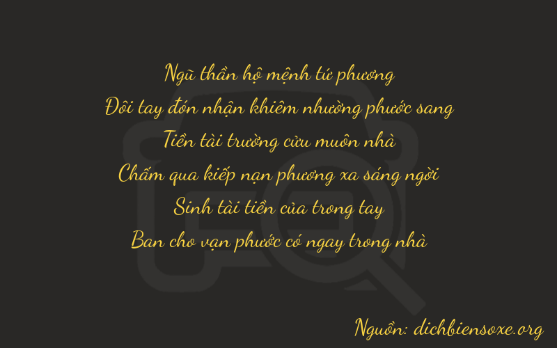 Thơ dịch biển số xe 52938