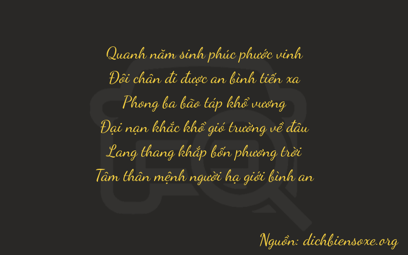 Thơ dịch biển số xe 52943