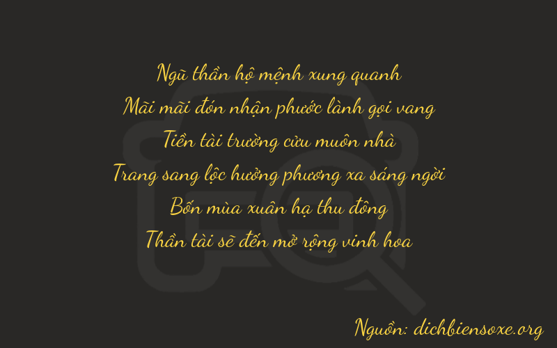 Thơ dịch biển số xe 52948