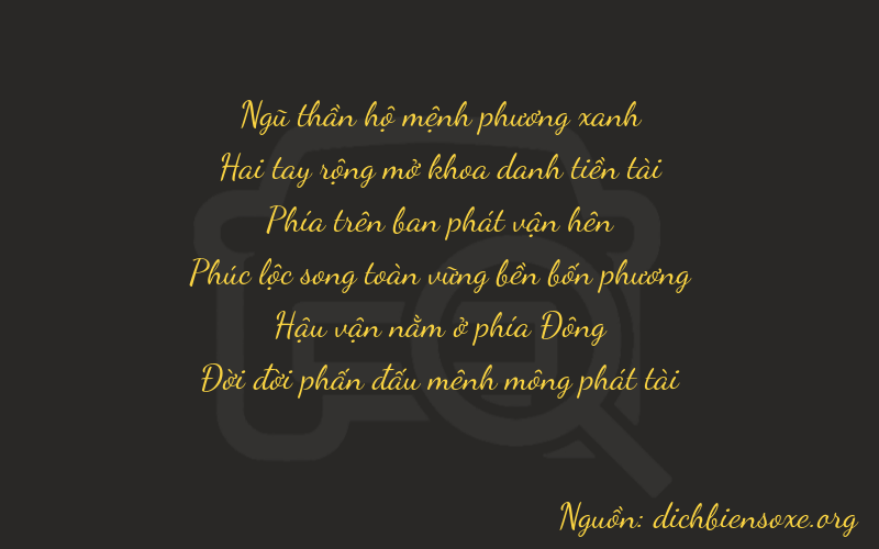 Thơ dịch biển số xe 52973