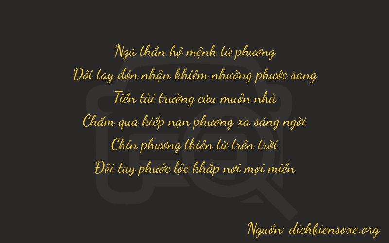 Thơ dịch biển số xe 52992